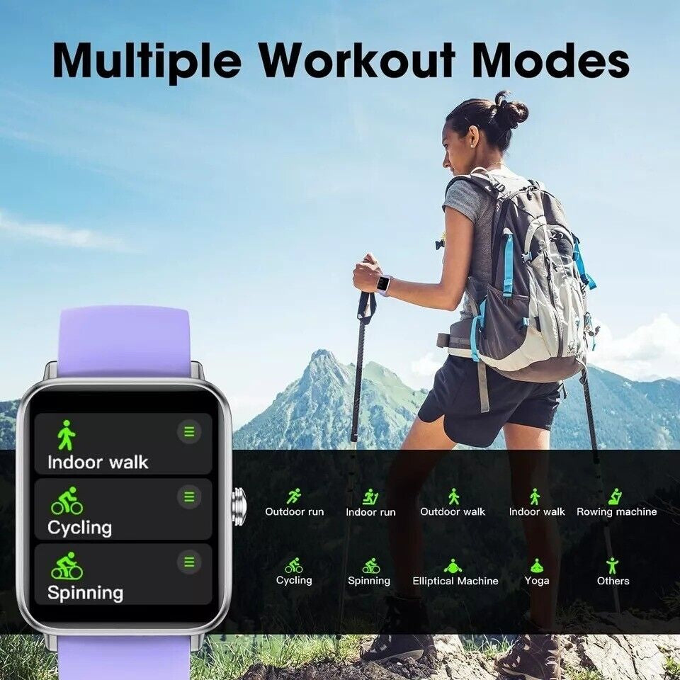 Reloj Inteligente Smart Watch Bluetooth De Mujer Para Iphone Y Android